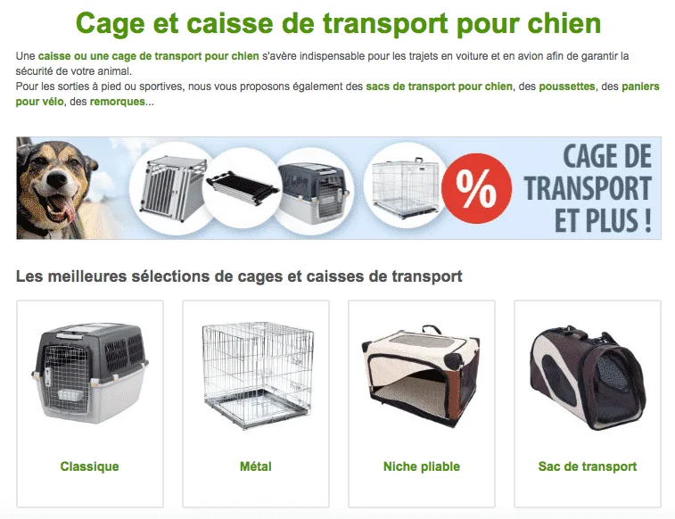 cage transport zooplus